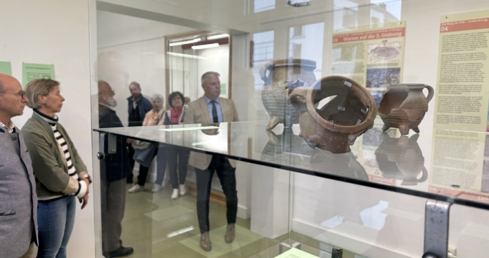 Eröffnung der Ausstellung „Die mittelalterliche Burg rückt in den Fokus“ im ZVS Museum.
